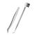 FVION Lash Lift Tool Kit - Eyelash Lifter Lashes Comb and Eyelash Tweezer - Stainless Steel Eyelash Perming Kit for Eyelash Extention tweezer+comb 2.0
