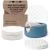 New Lastround reusable cotton pads - environmentally friendly alternative to disposable cotton pads - Made in Denmark - Sardmasal pads washable (blue)