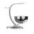 GRUTTI Deluxe Chrome Razor and Brush Stand with Bowl, Compatible with Manual Razor, Safety Razor, Gillette Fusion Razor, This Will Prolong The Life of Your Shaving Brush 01 Shaving Stand with Bowl