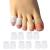 Hoogoo 10 Pack Pinky Toe Sleeves Protectors, Toe Covers, Protect Toe from Rubbing, Ingrown Toenails, Corns, Blisters, Hammer Toes and Other Painful Toe Problems