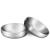 2x Stainless Steel Bowl Cat Bowl 304 Material Cat Dish Safe to Contact with Food Drop-proof and Easy to Clean