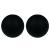 Massage ball fascia ball hard lacrosse ball massage.Massage balls for back legs feet hands.Triggerpunktball for yoga myofascial relaxation muscle relaxation acupuncture massage.2 pieces.(Black)