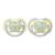 Philips Avent Ultra Air Schnuller for the night over 18 months lights up in the dark double pack cloud/tiger (model SCF376/01) Cloud and Tiger