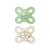 MAM Start Schnuller in the 2 Set Baby Schnuller especially for newborns from sustainable & organic-renewable materials with pacifier box 0-2 months snail / fox snail / fox 0-2 / silicone / day