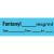 PDC an-7 Anesthesia Removable Tape with Date Time & Initial Fentanyl Mg/Ml 1/2 Width 500 Length 333 Imprints Blue