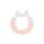 MAM Beißring Bite & Brush baby tooth aid calms the gums supports dental care with extra-soft bristles from 3+ months pink 1 piece (1 pack) pink 1 piece (1 Pack)