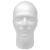 Male Styrofoam Foam Mannequin wig Head 11" (1 count) 11 inch (Pack of 1)