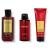 Bath & Body Works Bourbon - Ultra Shea Body Cream 8 oz, 2-in-1 Hair + Body Wash 10 oz & Deodorizing Body Spray 3.7 oz - Set