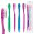 MEGA Pack Kids Disposable Toothbrushes with Paste | Children's Bubblegum Pre-Pasted & Individually Wrapped Toothbrush Bundle | Perfect for School, Camp, Summer Vacation, (36 Pack) 36 Count (Pack of 1)