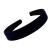 Dark Navy Blue Velvet Feel Alice Hair Band Headband 2.5cm (1) Wide by Pritties Accessories Dark Blue 1 piece (1 pack)