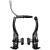 SHIMANO BR-T4000 V-Brake - Front, Black Adjustable Spring Tension