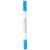 COLOUR SPLASH Edible Food Colouring Pen Dual Tip Icing Pens Food-Safe Paint Markers for Writing Messages & Drawing on Cakes & Cupcakes Colourful & Easy to Use - Blue 2ml