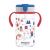 Evorie Tritan Toddler Sippy Cup with Silicone Straw  Spill-Proof Straw Water Bottle for Kids 1-4 Years Old  10 oz  Removable Handles  Ideal for School Happy Valley
