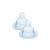 MAM SkinsoftTM Silicone Teat Ultra Soft for Babies from 0 Months White No. 0 Very Slow Flow Pack of 2