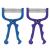 2 Pieces Handheld Facial Hair Removal Threading Beauty Epilator Tool Removal Threader Remover Spring Facial Hair Epilator Use for Women Face Hair Removing Beauty Tools Random Color