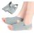 Price Xes Upgrade Metatarsal Compression Arch Support Sleeves with Gel Pad Inside - Brace for Flat Foot & Plantar Fasciitis Pain Relief Women Men 1 Pair  Gray  6.3 x 3 in