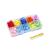 SUZUYO Stitch Markers 10 Colors Knitting Crochet Locking 120Pcs Stitch Needle Clip Counter with 3 Plastic Needle Randomly (Multicolor-120 pcs)