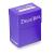 Ultra Pro Ultra PRO mens Deck Box Standard 80-Count Purple