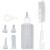 QIYADIN Pet Nursing Bottles kit for Cats and Dogs Kitten Bottles for Nursing Cat Feeding Milk Bottle for Newborn Kitten Puppy Rabbit and Other Small Animals