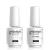 Vishine 15ml No Wipe Top Coat Base Coat Gel Nail Polish Soak off UV LED Drying Long Lasting Shiny Nail Varnish Set