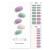 ohora Semi Cured Gel Nail Strips (N Tahiti) - Works with Any Nail Lamps, Salon-Quality, Long Lasting, Easy to Apply & Remove - Includes 2 Prep Pads, Nail File & Wooden Stick - Purple