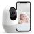 Nooie Baby Monitor, WiFi Pet Camera Indoor, 360-degree IP Camera, 1080P Home Security Camera, Motion Tracking, Super IR Night Vision, Works with Alexa, Two-Way Audio, Motion & Sound Detection 1 pack
