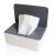 Wet wipes box baby wet wing box children towels case toilet paper box tissue storage case handkerchief holder car plastic wet wipes donor wiper box napkin box white+gray