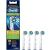 Oral-B Cross Action Heads, Pack of 4 White 4 Count (Pack of 1)