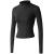 Locachy Women's Lightweight Stretchy Workout Full Zip Running Track Jacket with Thumb Holes Black Small