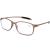 DOOViC Blue Light Filter Computer Reading Glasses for Unisex TR259-C (9 Colors) Matte Brown 2.75 x