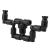 Reptiles Misting Nozzles 360 Adjustable Fogger Mist Sprinkler Mist System Cooling Humidification Anti-drying Connect 1/4'' Tub for Reptiles Amphibians Plants Flowers