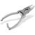 Foot nail pliers with double gear made of stainless steel for strong thickened toenails