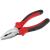 Draper Redline 67925 160 mm Combination Pliers with Soft Grip Handles Black/Red