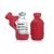 VIAL SAFE Insulin Bottle Protector Case/Sleeve for Diabetes  Never Risk Breaking Your Insulin Vial  Reusable  Durable  Flexible Silicone Protective Sleeve  2-Pack (Short)  Red 2 Count (Pack of 1)