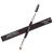 Duo Eyebrow Brush & Spoolie by Impora London. Flat Angled Brush Perfect for Lining / Shaping Brows. Use with Gel Cream or Powder Colours. Spoolie for Brows or Lashes.