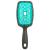 Curl Keeper The Original FLEXY BRUSH (Turquoise) For Detangling and Curl Clumping