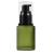 Empty refillable green frosted glass bottles for creams lotions with pump plaque cosmetic dispenser doses make-up emulsion liquids storage containers portable travel bottle 