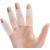 Sumifun Finger Sleeves, 8PCS Gel Thumb Finger Tubes for Arthritis, Trigger Finger Pain, Silicone Fingers Protector for Golf, Basketball, Golf, Rugby, Cracked Finger 4pair(8pcs)