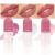 evpct 3Pcs Mini Clear Color Changing PH Tinted Lip Gloss Set for Women Girls 10-12 Pink Mood Lip Oil Gloss Balm Tint Stain Glaze Pack Hydrating Moisturizer Lipstick Magic labiales magicos 0.14fl.oz*3 0.42 Fl Oz (Pack of ...