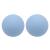 Massage ball fascia ball hard lacrosse ball massage.Massage balls for back legs feet hands.Triggerpunktball for yoga myofascial relaxation muscle relaxation acupuncture massage.2 pieces.(Blue)