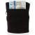 Suddora Zipper Wrist Pouch - Sweatband / Wristband Wallet for Keys, ID, Cards, Cash Black