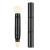 Falliny Dual Retractable Kabuki Makeup Brushes, Travel Face Blush Powder Brush, Double-Ended Foundation Concealer Brush with Cap for Blush, Bronzer, Buffing, Highlighter, Flawless Powder Cosmetics