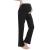 Amorbella Womens Maternity/Pregnancy Sweatpants Long Yoga/Pajama/Lounge Pants Over The Belly XL Black