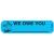 PHARMEX 1-677 Permanent Paper Label WE OWE You 1 9/16 x 3/8 Blue (500 per Roll 2 Rolls per Box)