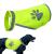 Security vest for dogs reflective high visibility clothing for small and large dogs safety dishes for outdoor hiking walking with paw print yellow (XXL)
