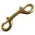 Scuba Choice Scuba Dive 4" Brass Clip Double Ended Snap Bolt