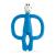 Matchstick Monkey Original Teether & Gel Applicator Silicone Easy To Grip BPA Free 3 Months Old+ 10.5 cm Blue Monkey Blue Monkey 3 Months Old+ 1 Original Monkey Teether