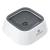 ELS PET Dog Water Bowl Non Spill Slow Drink Non Slip Vehicle Carried Pet Water Bowl for Dog Cat Puppy 1L/35 oz-Without Filter Gray