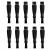 10 x Men's Electric Shaver Cleaning Brush Hair Remover Shaving Brush Replacement Brushes - Black