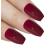 Bling Art False Nails Red Polished Ballerina Coffin 24 Artificial Nails Long Tips with Glue Red